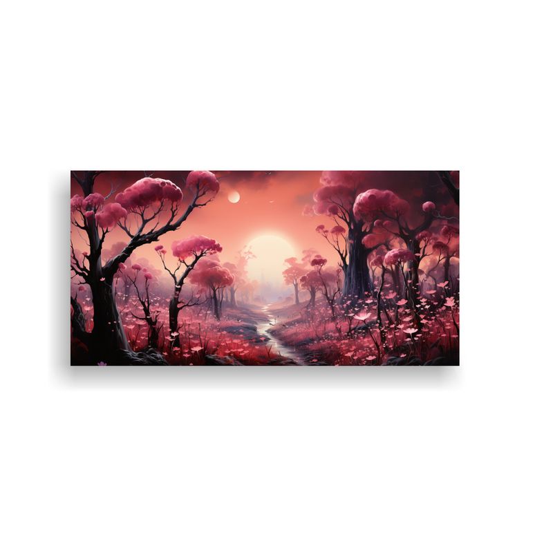 GENERICO - Pinturas Decorativas De Escena Espectacular Con Una Senda De 160x80cm