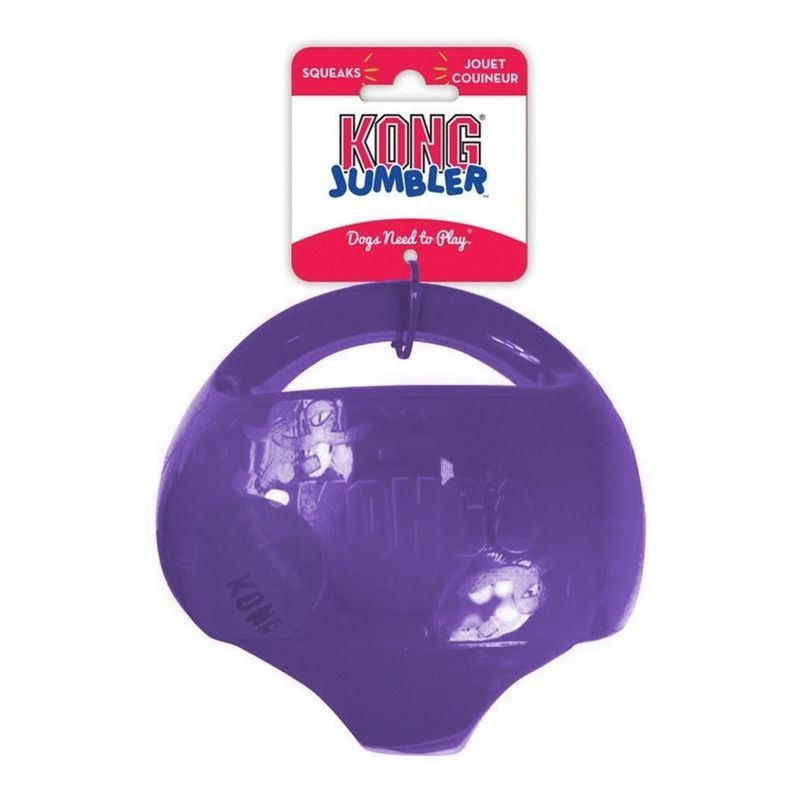KONG - Pelota Kong Para Perros Chicos Y Medianos Con Sonido Y Asas