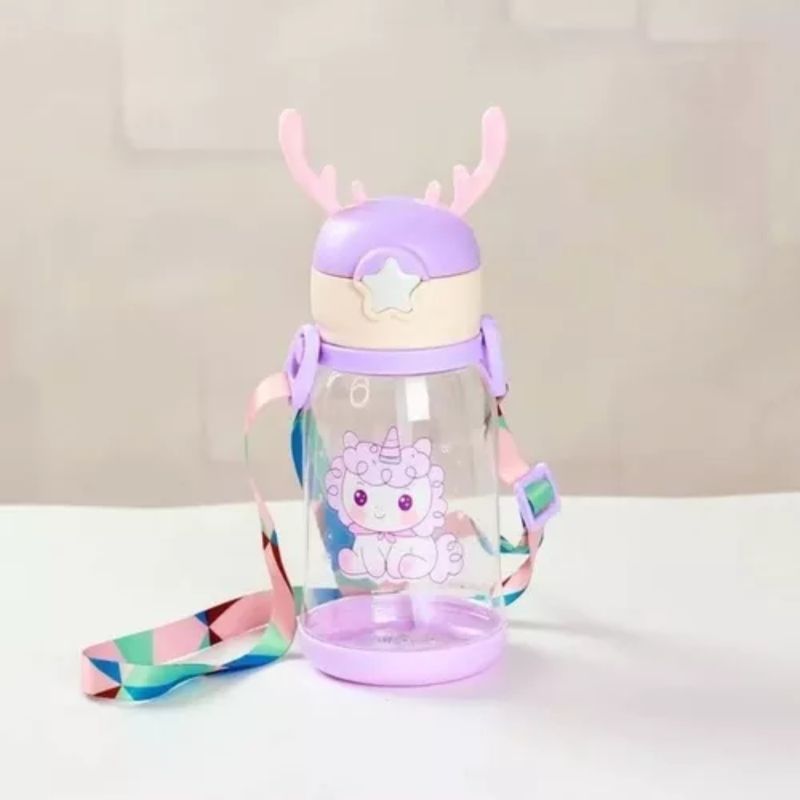 OEM - Botella Vaso Agua Infantil Para Niños Con Correa