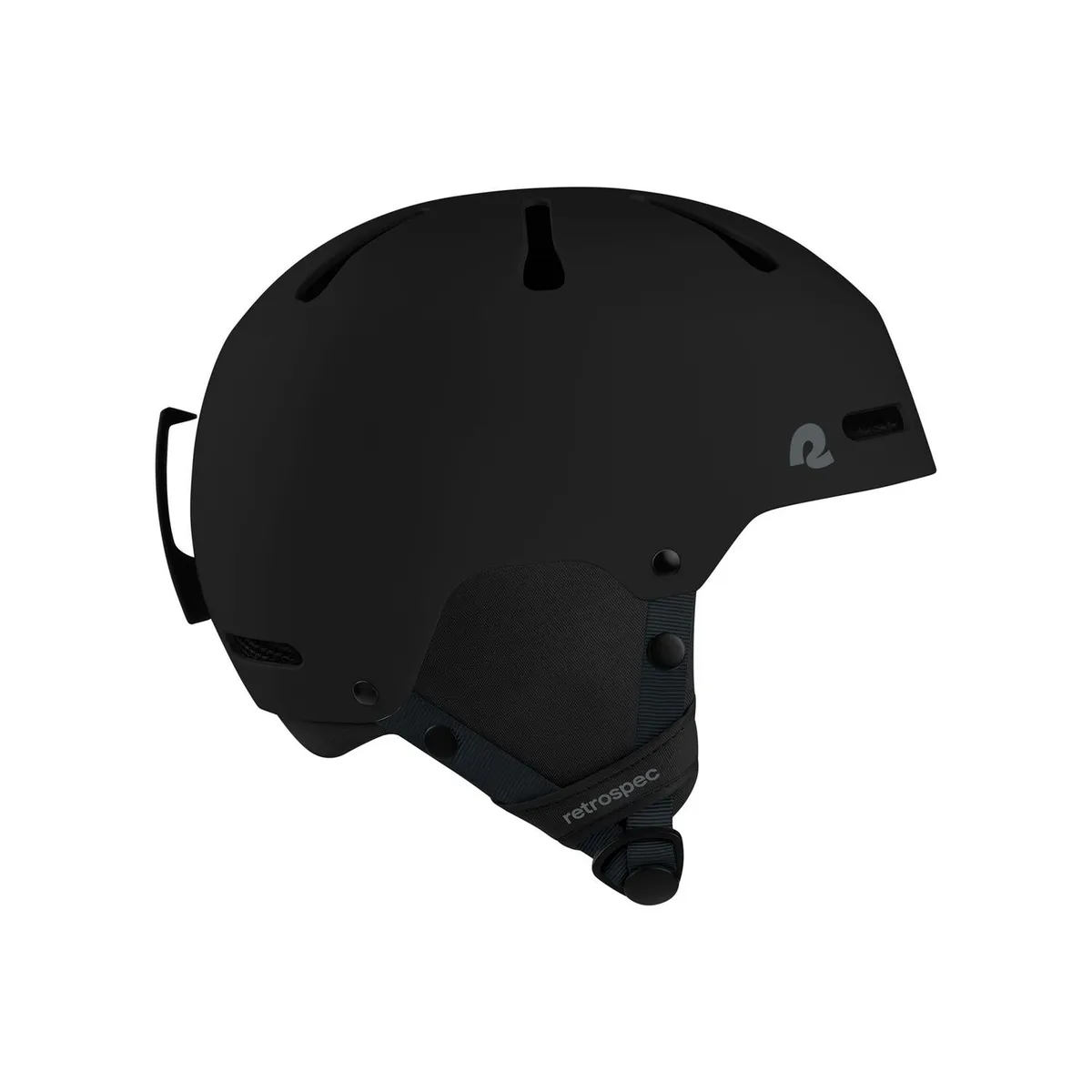 RETROSPEC - Casco Ski & Snowboard Infantil Comstock - Matte Black - XS