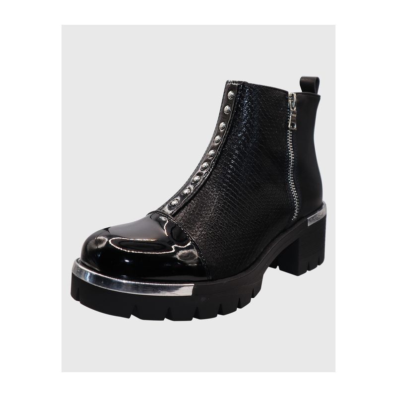 DINASTELLA - Botin Negro tri elasticado