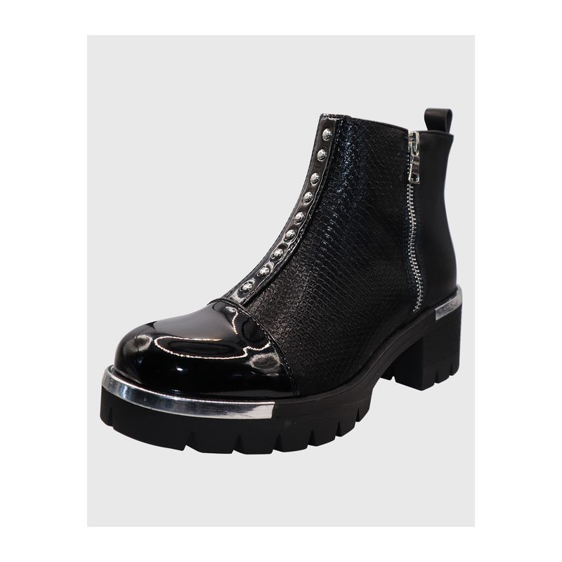 DINASTELLA - Botin Negro tri elasticado