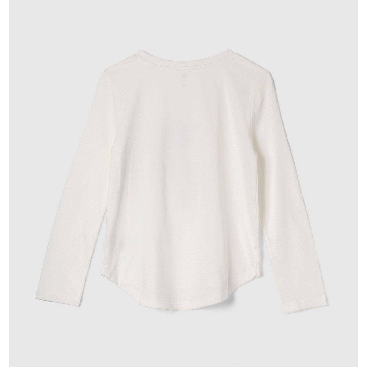 GAP - Polera Unicornio Lentejuela Manga Larga Niña Blanco