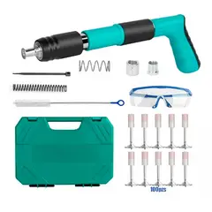 ESHOPANGIE - Kit De Pistola De Fijación De Pared Portátil + 100clavos