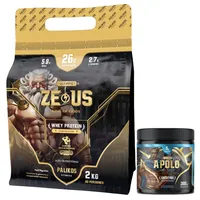 Whey Protein Zeus 2kg Doypack Cookies and Creams +Creatina Apolo 300g