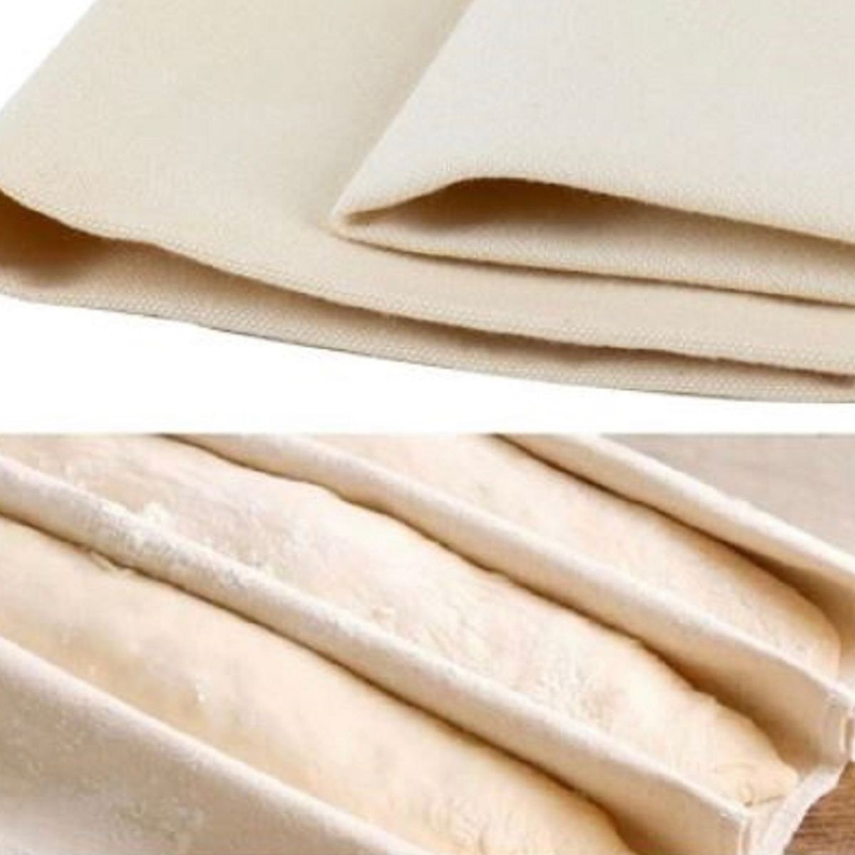 GENERICO - Paño De Lino S 45x36 Cms Para Fermentación Masa Madre Pan Repostería +