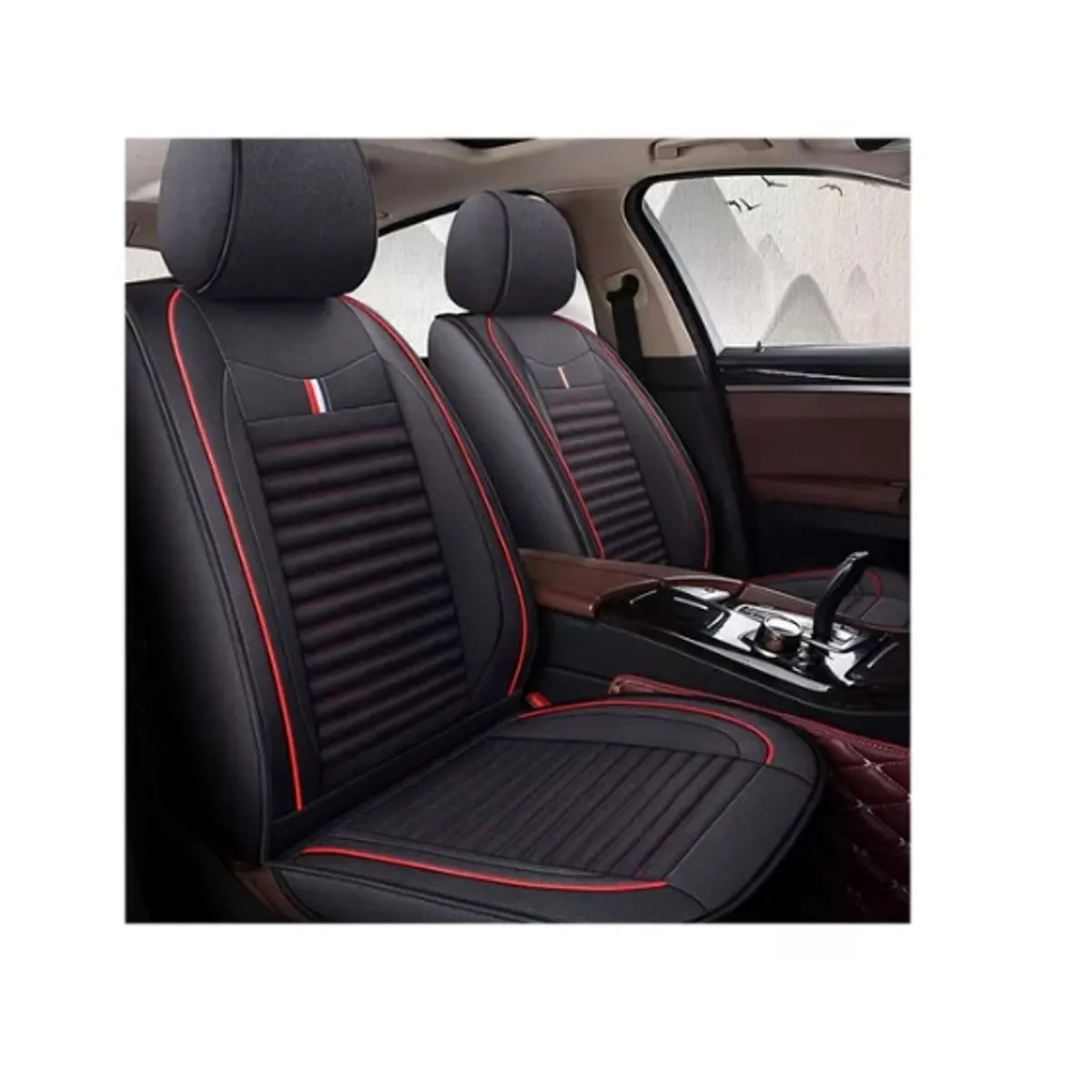 ESHOPANGIE - Set 5 Funda Cubre Asiento Universal Tela Forro Asiento