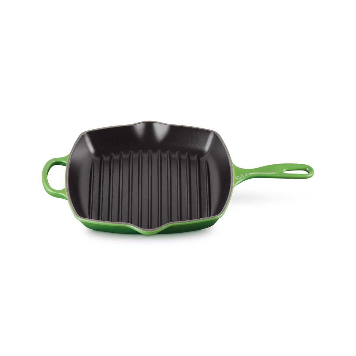 LE CREUSET - Le Creuset Skillet Grill Cuadrada 26cm Verde Bamboo Hierro
