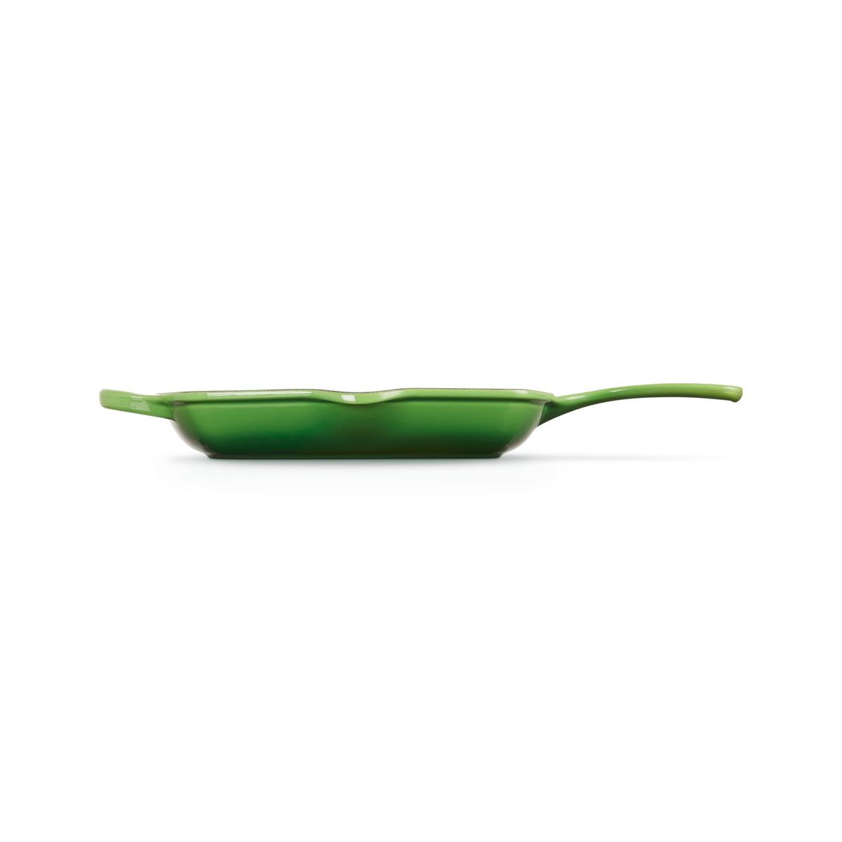 LE CREUSET - Le Creuset Skillet Grill Cuadrada 26cm Verde Bamboo Hierro