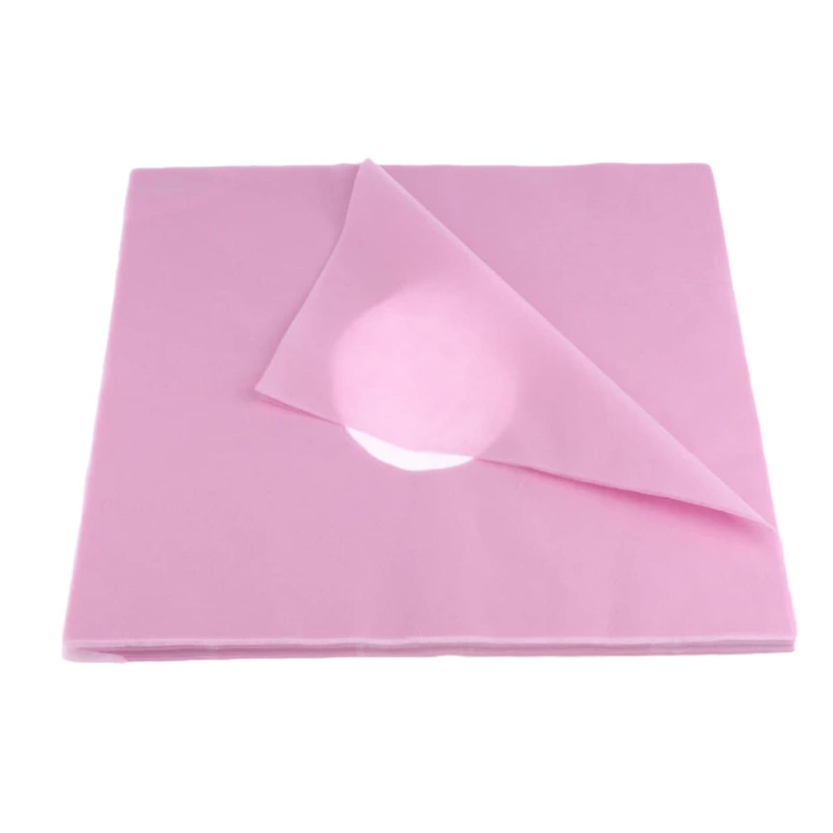 GENERICO - Sabanillas Facial Para Camillas 100 Pcs Desechable ROSA