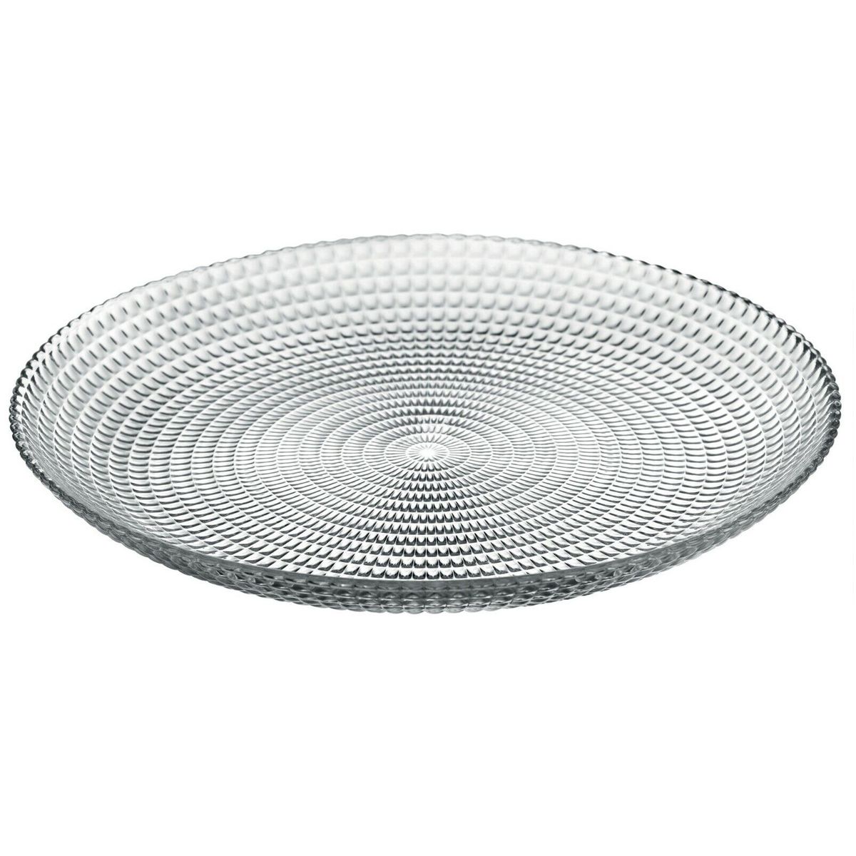 PASABAHCE - Plato Torta de vidrio 27Cm Generation Set 6 pcs