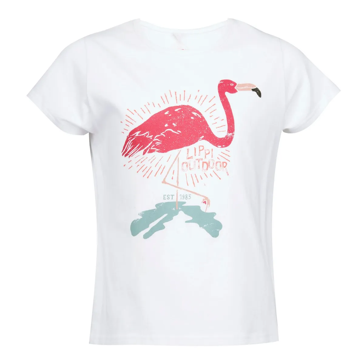 LIPPI - Polera Niña Country UV-Stop T-Shirt Blanco Lippi