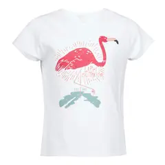 LIPPI - Polera Niña Country UV-Stop T-Shirt Blanco