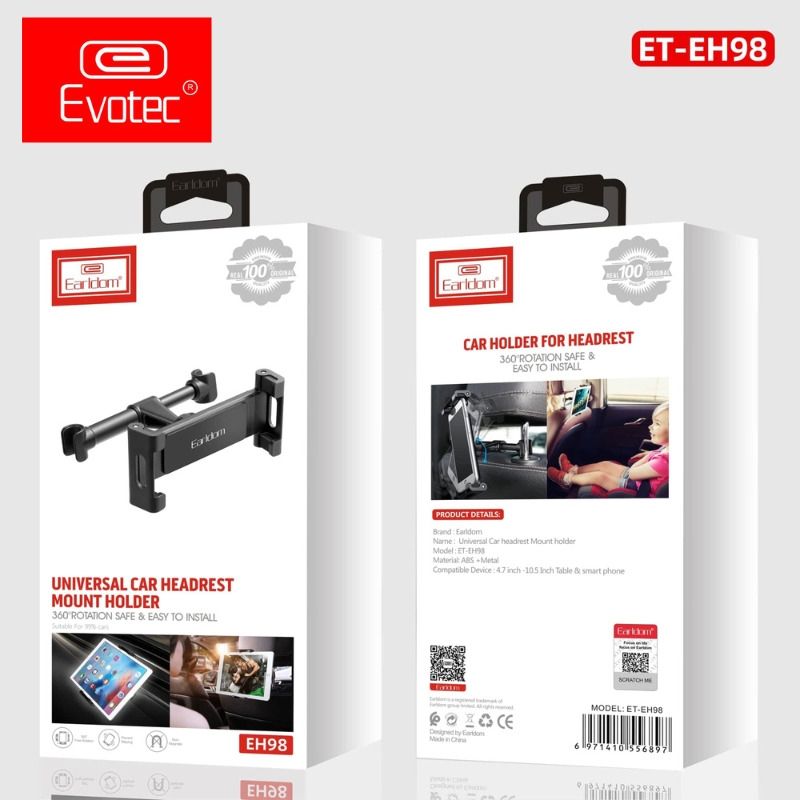 GENERICO - SOPORTE DE AUTO PARA TABLET EARLDOM EH98