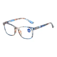 LORENATTO - Anteojos Lectura 2.5 presbicia bloq luz Azul Flower / lentes