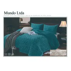 GENERICO - Plumón Gama Alta Súper Suave Otoño Invierno Reversible2plaza