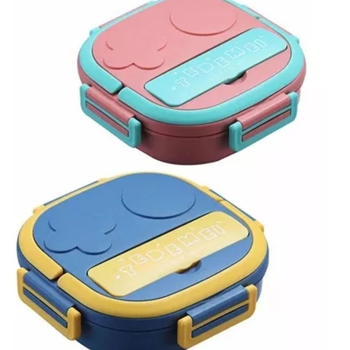 GENERICO - Lonchera Hermética Con Plato De Aluminio Infantil Lunch Box