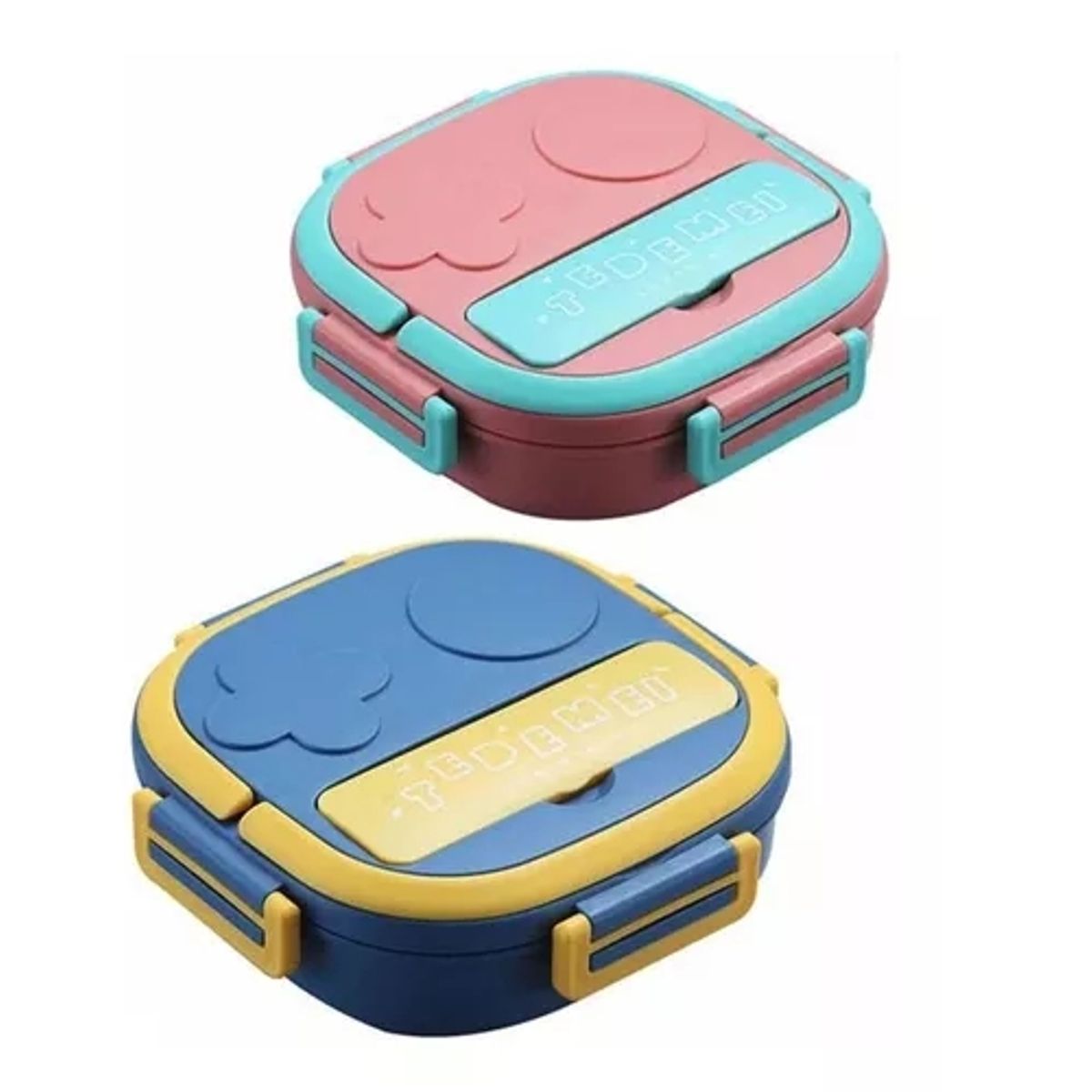 GENERICO - Lonchera Hermética Con Plato De Aluminio Infantil Lunch Box