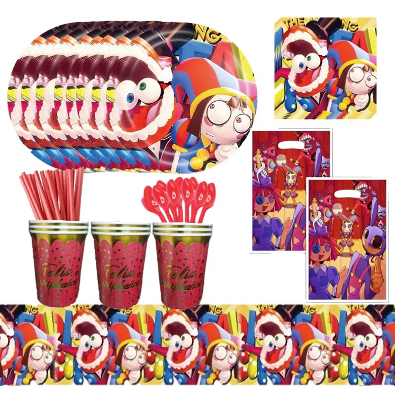 GENERICO - Pack Básico Cumpleaños Cotillon Circo Digital Globifiesta