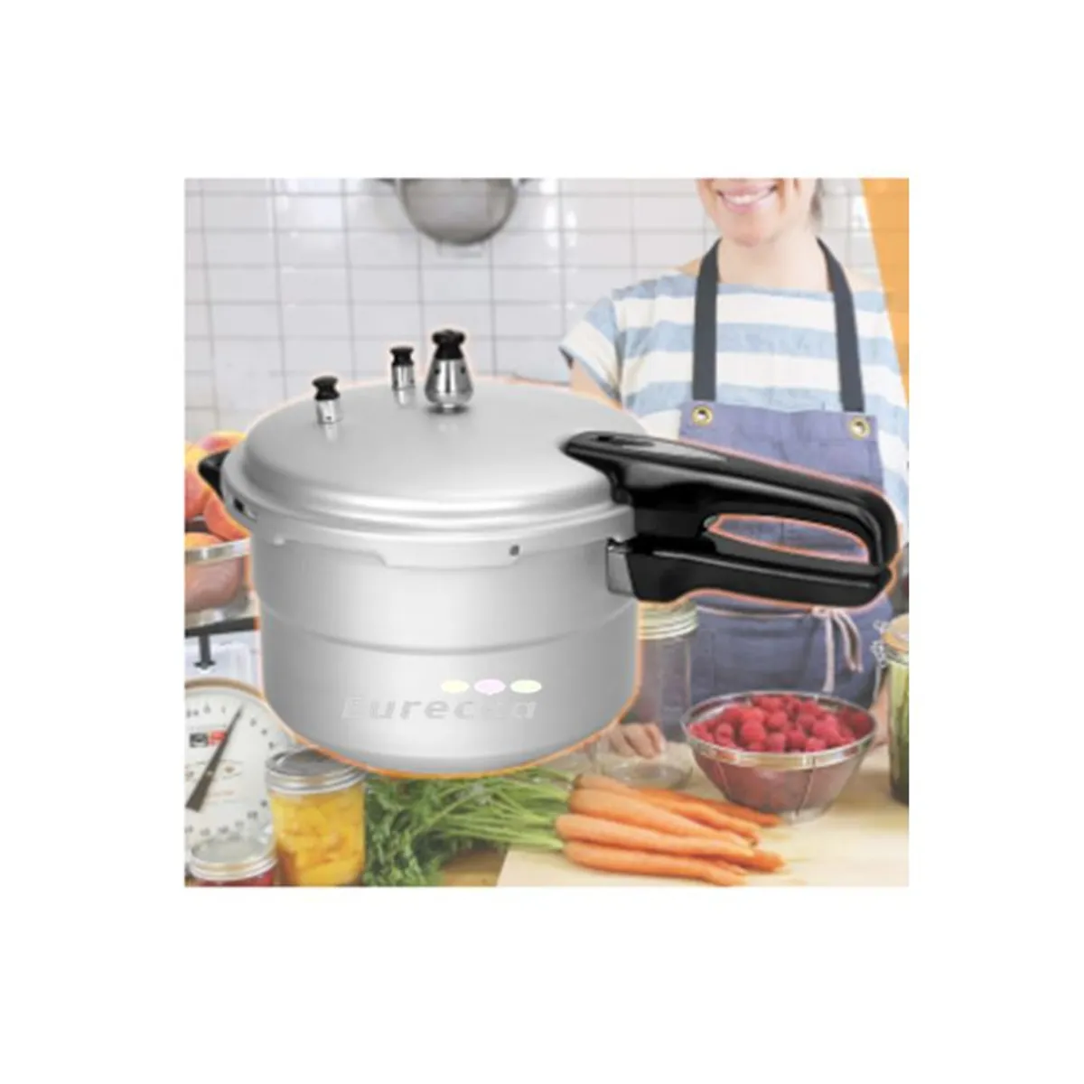 GENERICO - Olla a Presión Aluminio 5 litros