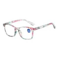 LORENATTO - Anteojos Lectura 2.5 presbicia bloq luz Azul Flower / lentes