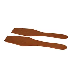 WITRALUN SOUTH AMERICA HANDMADE CRAFT - Set 2 Espátulas Chicas Madera Raulí