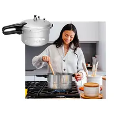 GENERICO - Olla a Presión de Aluminio 7 litros