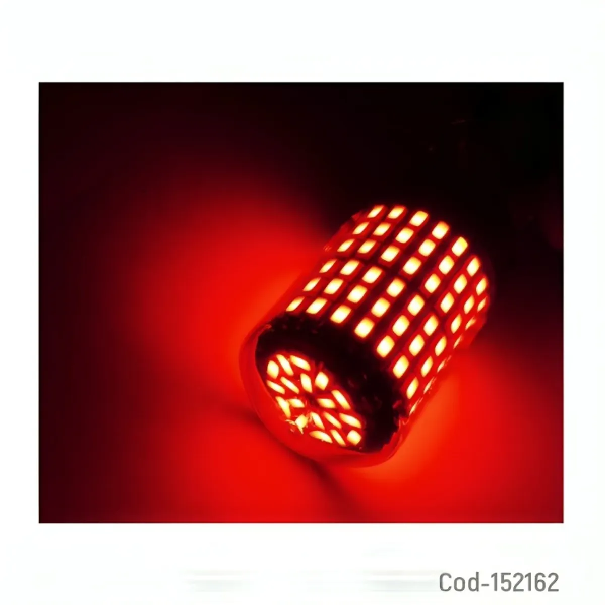 OEM - AMPOLLETA 144 LED  2 CONTACTOS LUZ ROJA PARA FRENO DE AUTO