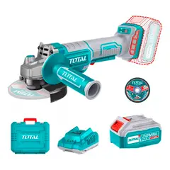 TOTAL TOOLS - Galletera Esmeril Angular 20v 115mm Bat+ Carg Tagli2111561