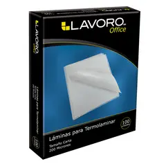 LAVORO - Sobre Para Plastificar 229x290mm Carta 100Un 200 Mic