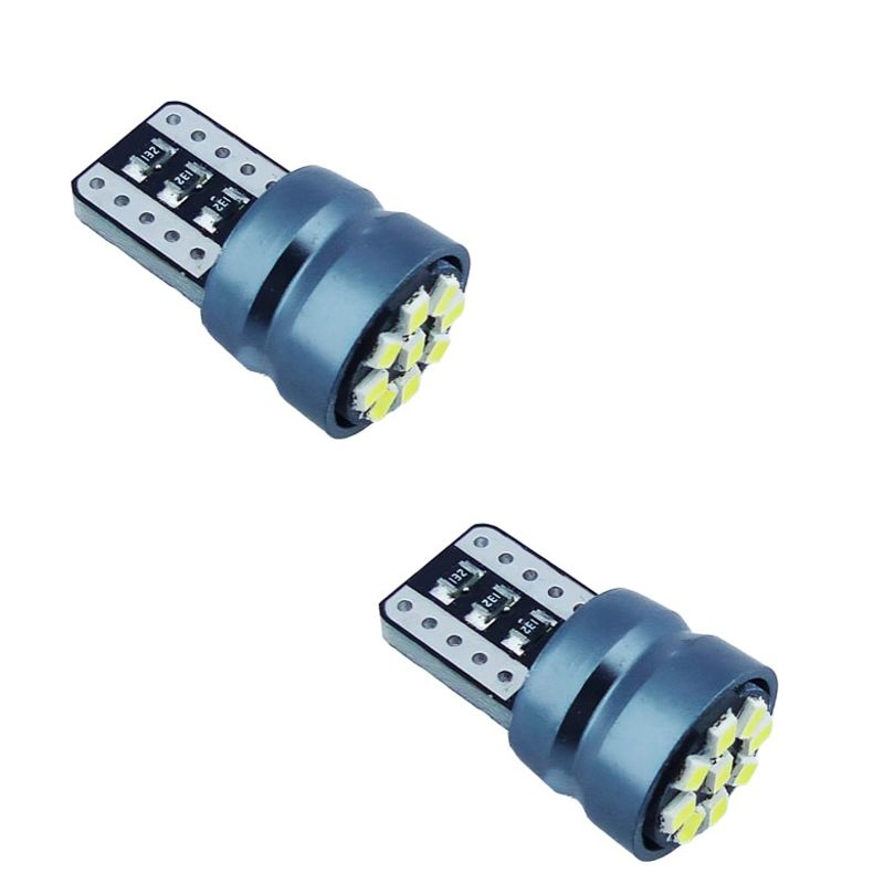 OEM - SET X 2 LED T-10 COLA DE PESCADO LED 2016 9 LED ALUMINIO
