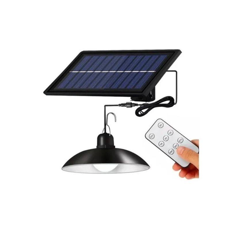 GENERICO - Lampara Decorativa Colgante Solar Con Control Remoto