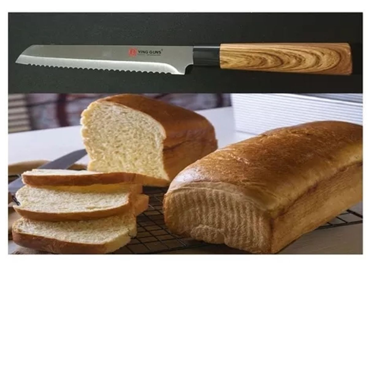 GENERICO - Cuchillo De Sierra Cuchillo De Torta Cuchillo De Pan Queque