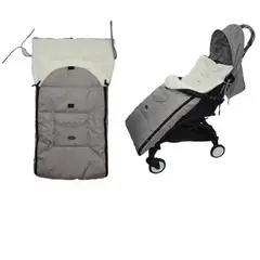 GENERICO - Saco Para Coche Bebé Impermeable Abrigador Forrado Cubre Pie