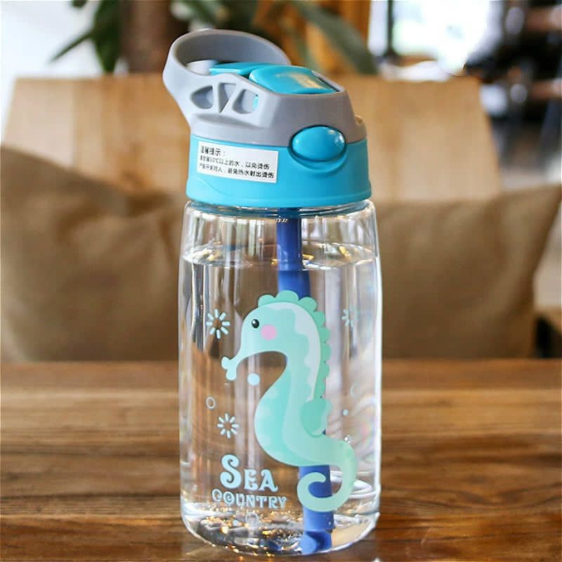 GENERICO - Botella linda de agua de plastico para niños