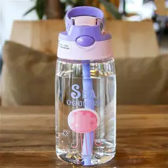 GENERICO - Botella linda de agua de plastico para niños