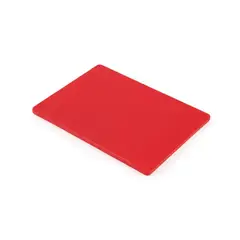 GENERICO - Tabla De Cortar Profesional Roja 45x30 Cm