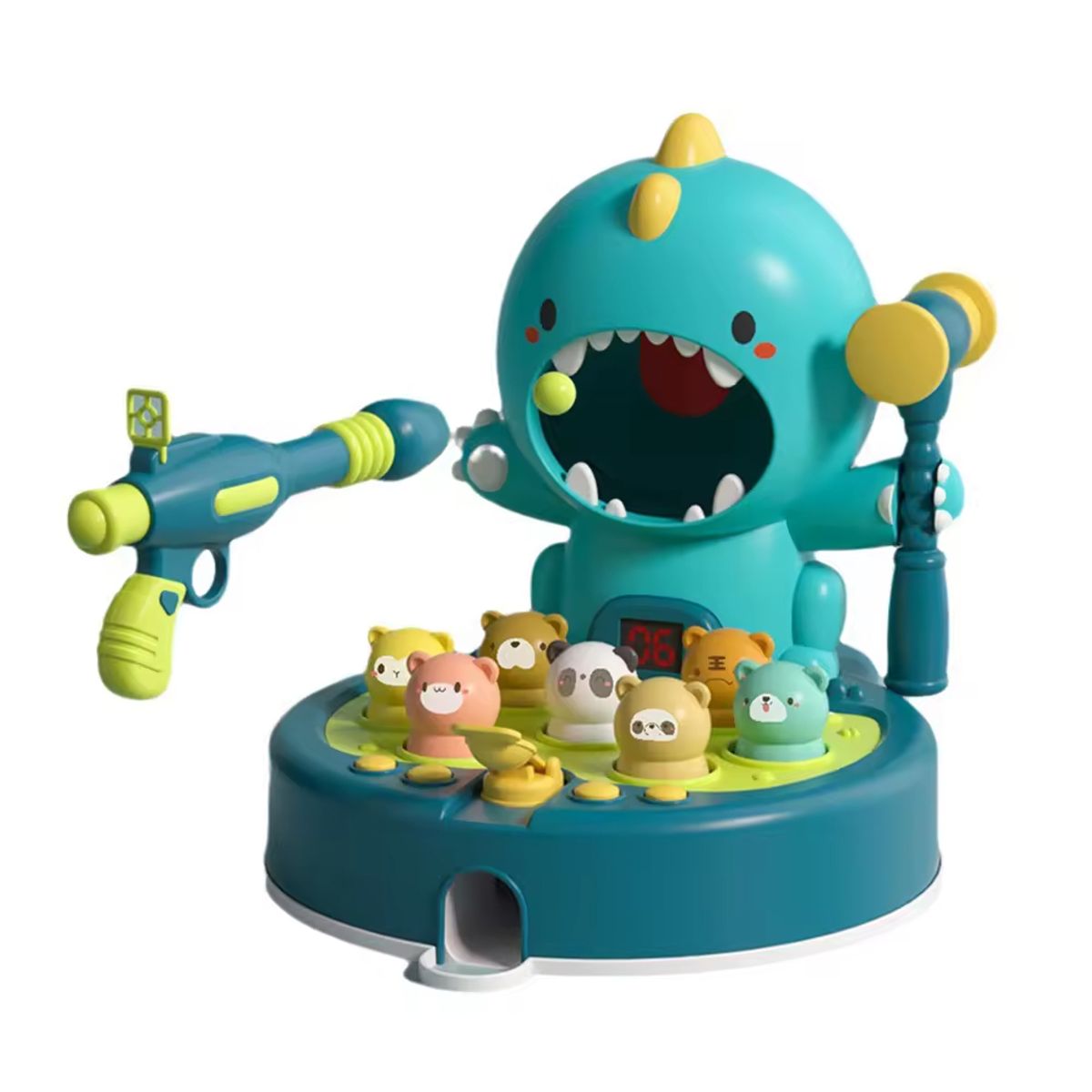 SPACEZAT - Fiesta Dino: Juego de Habilidades; Golpea, Lanza y aplasta