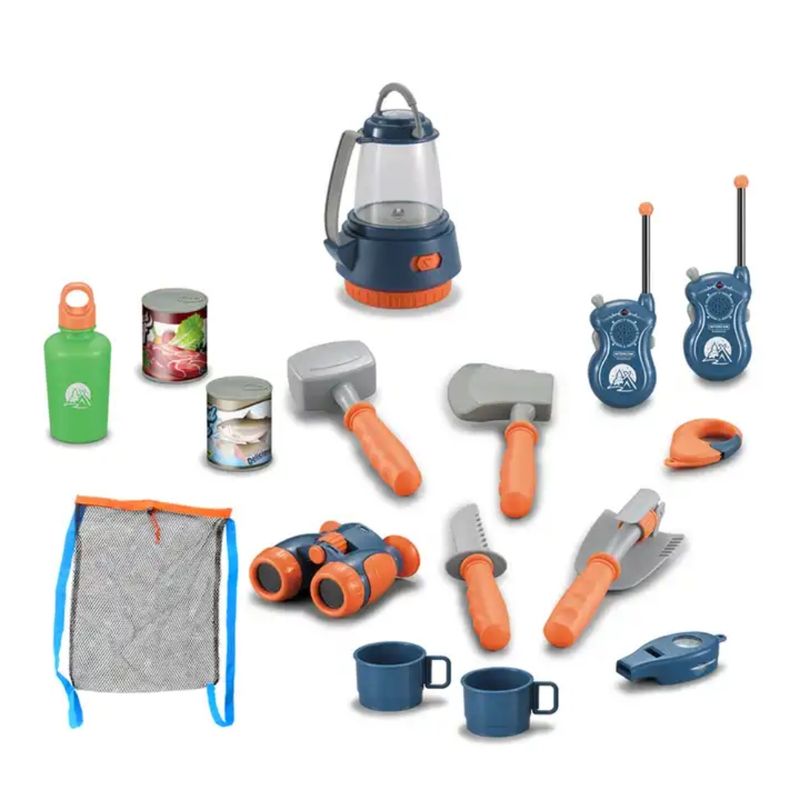 SPACEZAT - Set de Camping Pequeño Explorador con Walkie Talkie