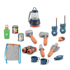 SPACEZAT - Set de Camping Pequeño Explorador con Walkie Talkie