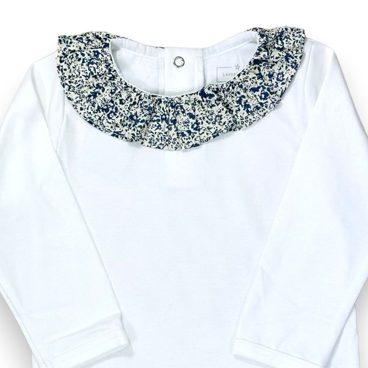 LANDARE - BODY ALGODÓN PIMA LANDARE BUGAMBILIA AZUL