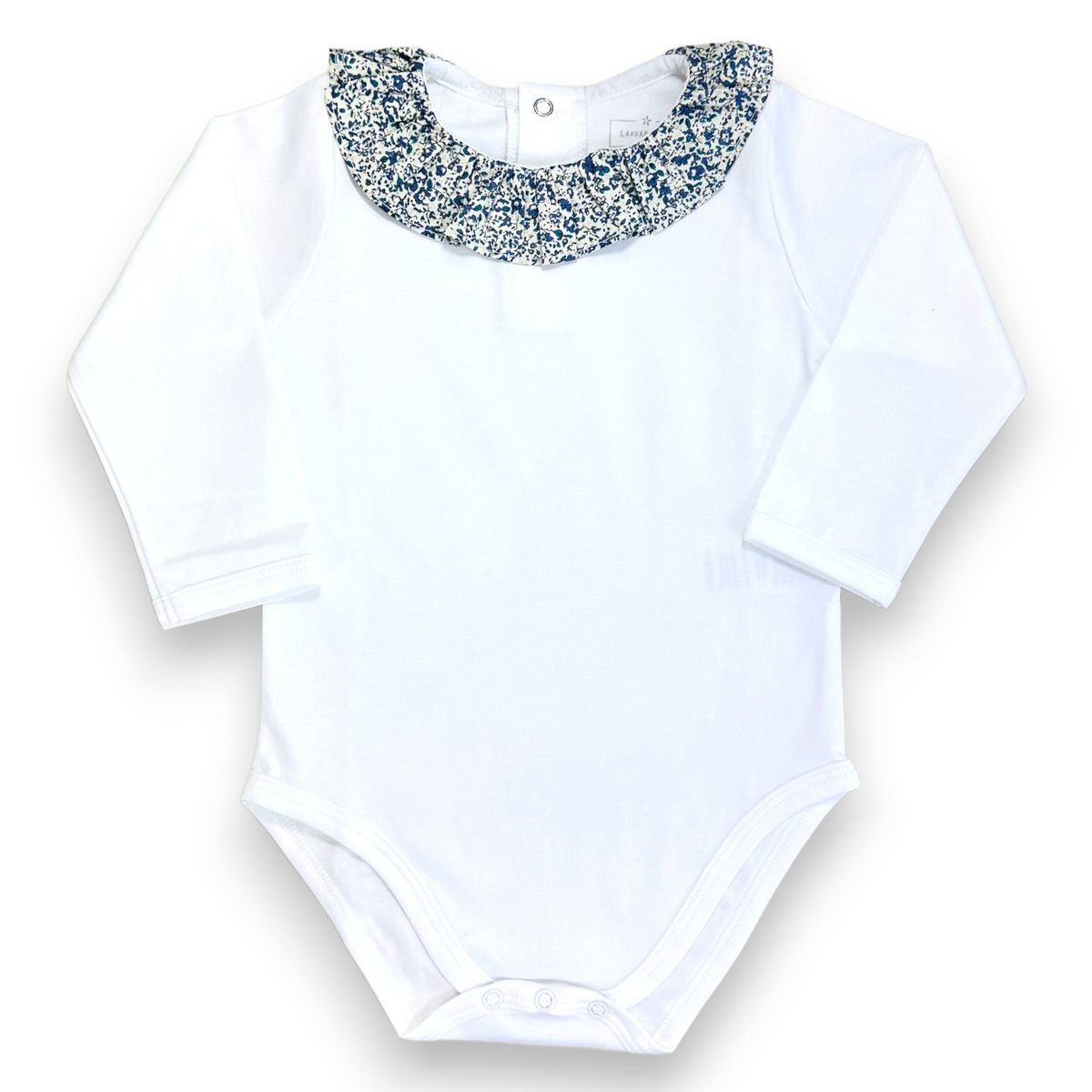 LANDARE - BODY ALGODÓN PIMA LANDARE BUGAMBILIA AZUL