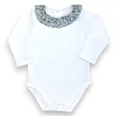 LANDARE - BODY ALGODÓN PIMA BUGAMBILIA AZUL