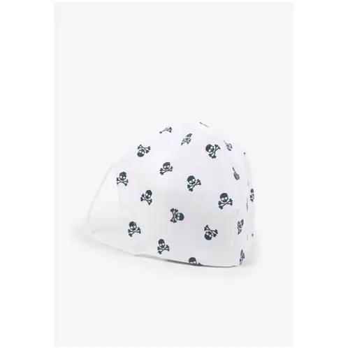 SCALPERS - Mascarillas Calaveras Homologada Kids White