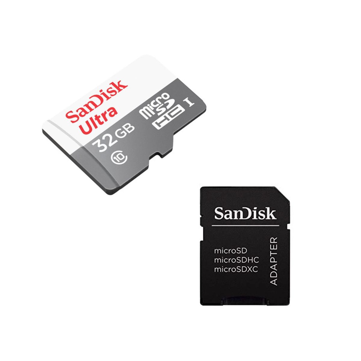 SANDISK - Tarjeta Memoria MicroSD 32gb Sandisk Cámara Almacenamiento