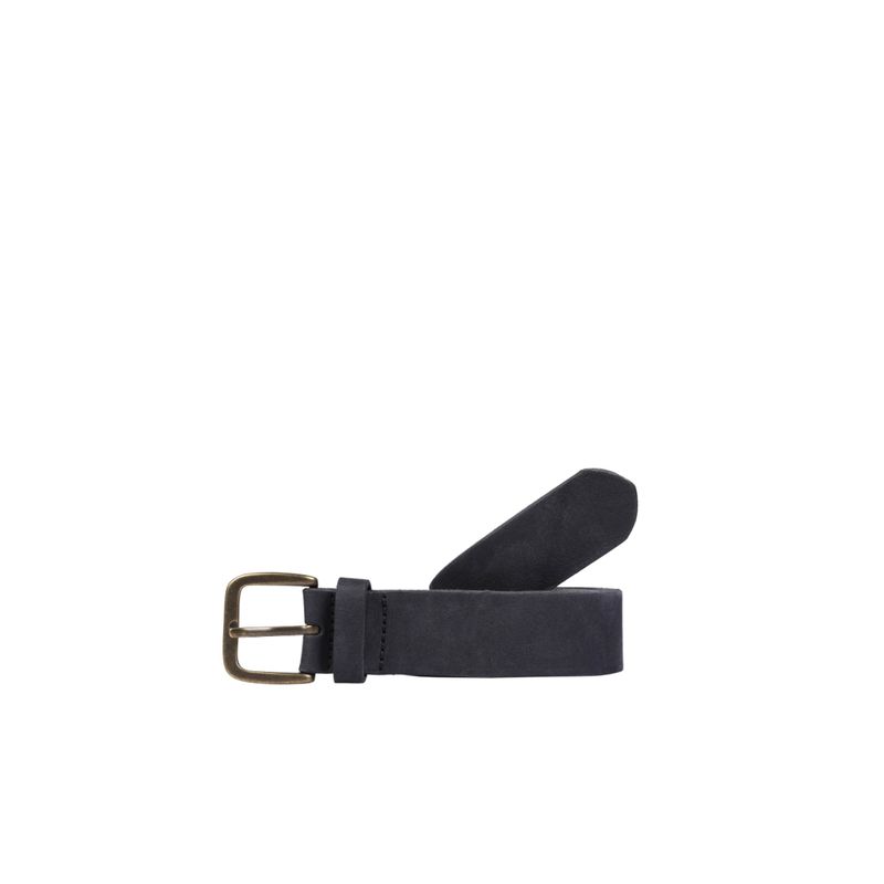 SCALPERS - Cinturón Piel Soft Calavera Navy
