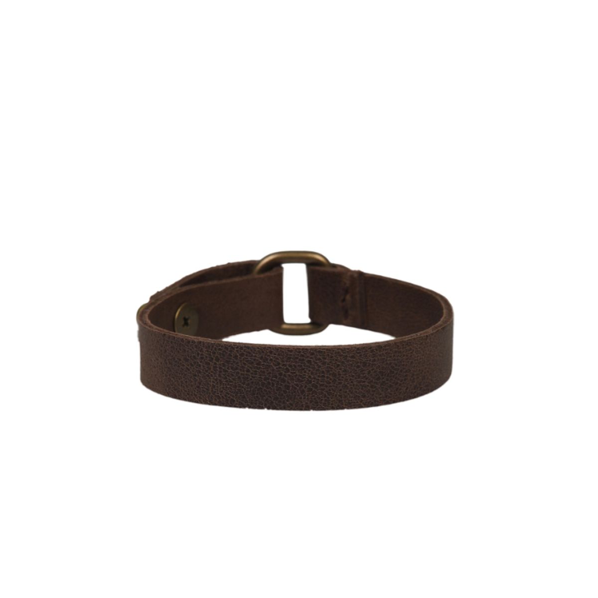 SCALPERS - Pulsera Piel Hebilla Brown