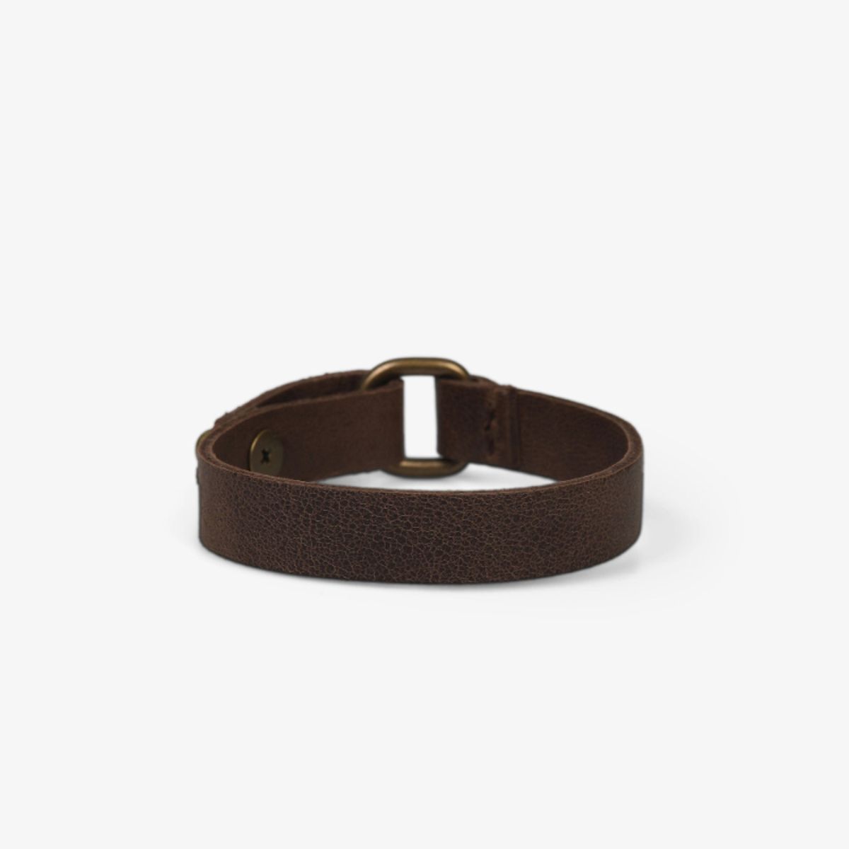 SCALPERS - Pulsera Piel Hebilla Brown