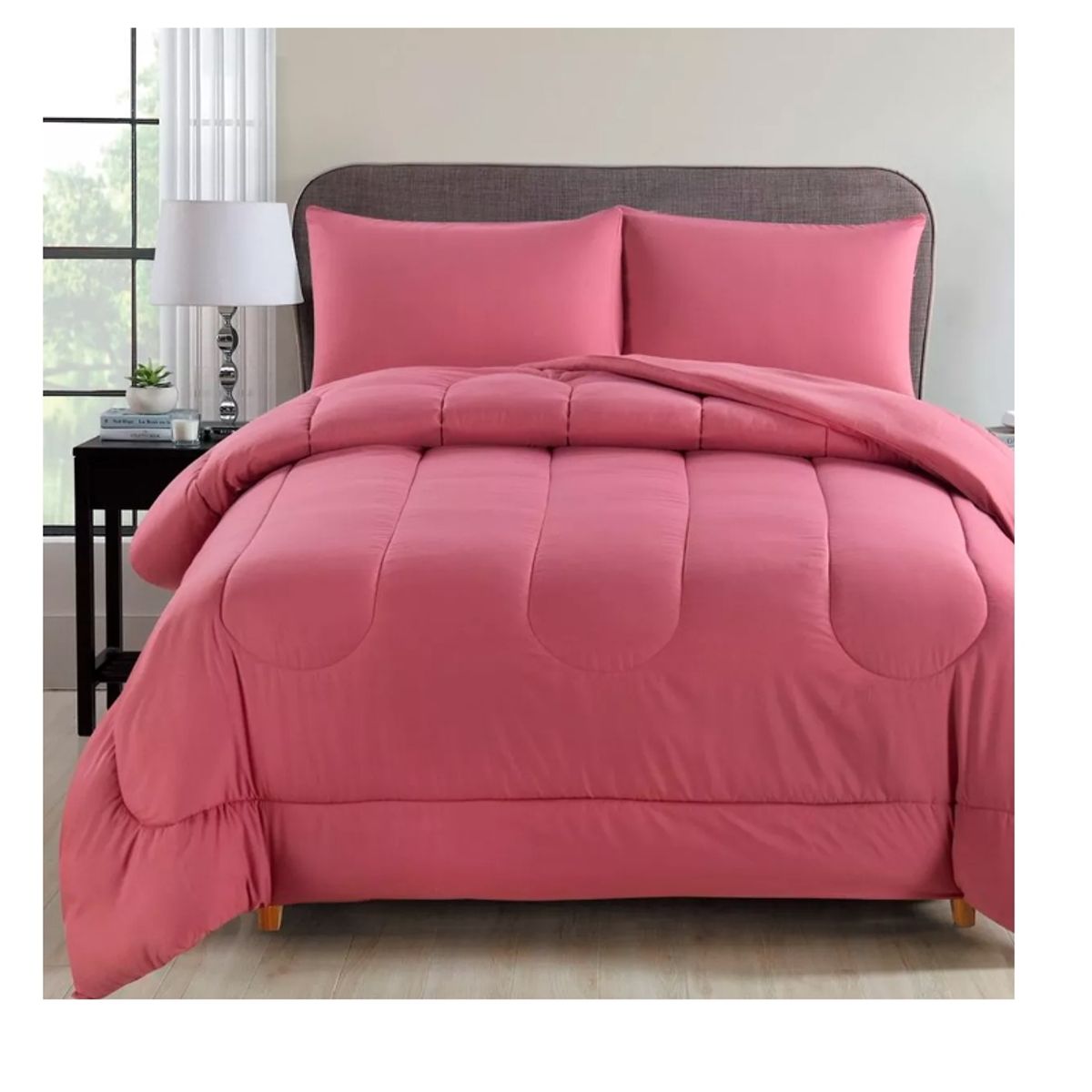 GENERICO - Plumón Liso Colors 2 Plazas