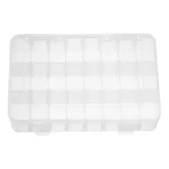 OFERTABKN - Organizador De Plástico Transparente Con 24 Compartimientos
